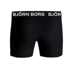 Cotton boxers, black