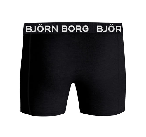 Cotton boxers, black